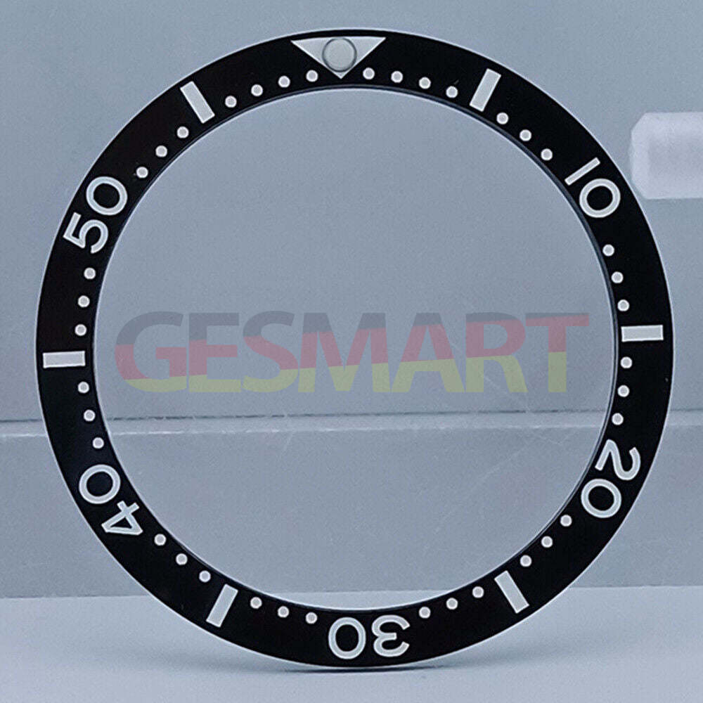 SUB ceramic watch bezel insert 33.65x27.3mm for women's flat watch accessories