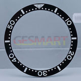 33.65*27.3mm Flat Ceramic Watch Bezel Inserts Watch Accessories for Women SUB