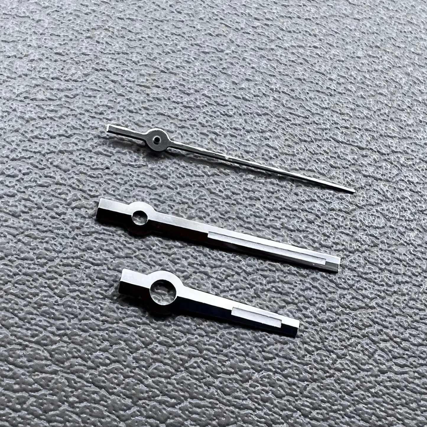 2 Sets Green Lume Modified Dayjust Silver Trim Watch Hands for Miyota 8285