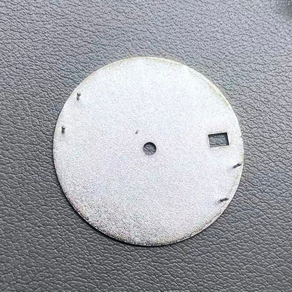 28.5mm gradual black matte watch dial, designed for ETA2824 movement precision.