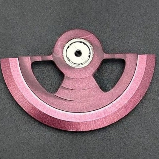 Modified Purple Hollow Ripple Rotor Oscillating Weight for NH35 NH36 Movement