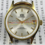 32mm China Made Manual Mechanical Watch 17 Jews Single Calendar Round Case