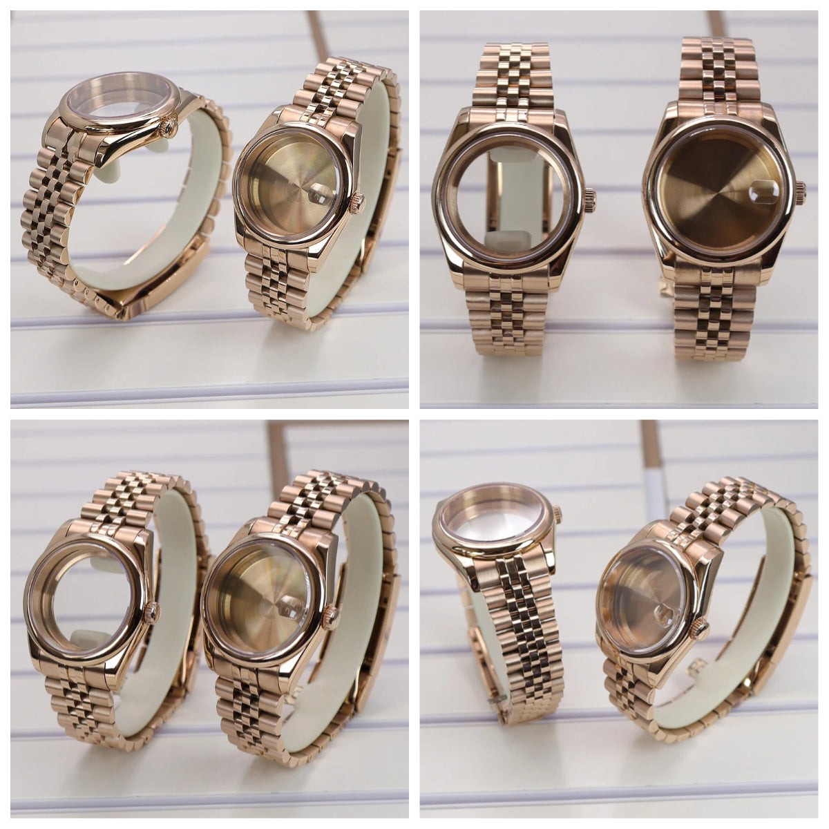 36/39mm Watch Cases Sapphire Glass For NH34 NH35 NH36 Miyota 8215 Oyster