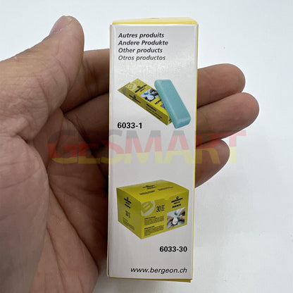 Bergeon 7033 Rodico premium cleaning putty for precise watch tool maintenance and dust removal.