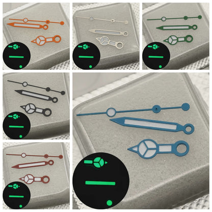 Multicolor Green Luminous Hand for NH35 NH36 4R35 4R36 7Ss SKX007 SKX009 SRPD