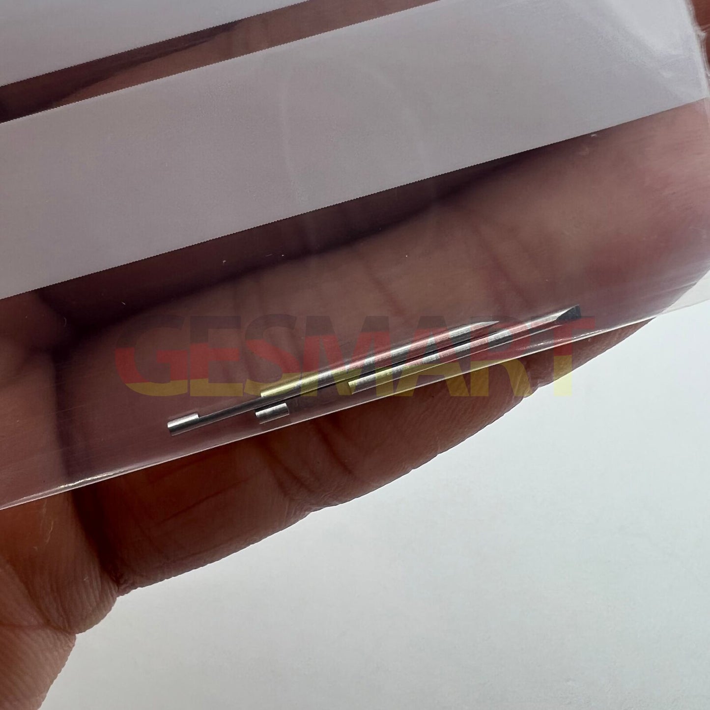 1. Bergeon 6899-M-100 ergonomic 1.0mm stainless steel screwdriver blades, 5pcs pack for watch repairs.  