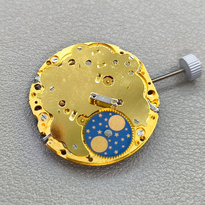 Ronda 706.3 Quartz Movement Multifunctional 6 Hands Small Second@3/9/12