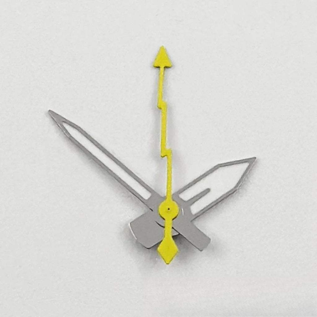 Lightning Second Hand C3 Green Luminous Watch Hands for NH35 NH36 NH38 NH39 NH70