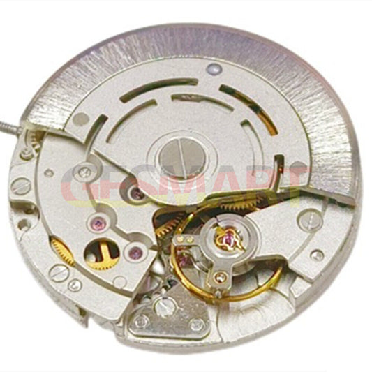 China Made 2813 8205 automatic mechanical watch movement with single calendar at 3 o'clock, precise timekeeping.