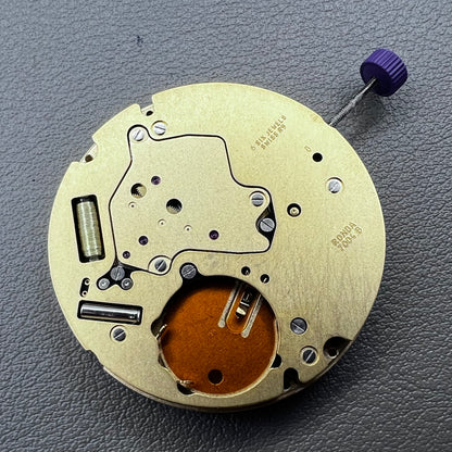 Swiss Ronda 7004.B 7004B Quartz Movement Small Big Date@12 Second@6