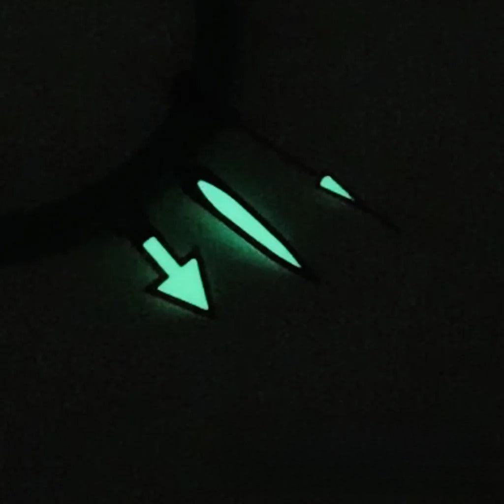 NH35 Silver Black Rose gold for NH35 NH36/4R/7S Green Luminous Watches Hands