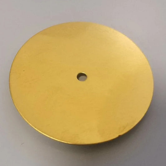 Golden 28.5mm brass watch dial featuring clear markers for NH35 NH36 7S26 4R movements by SKX007 SRPD.
