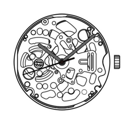 Seiko SII NH70 automatic watch repair part, 4R71 replacement for precise mechanical movement.