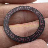 Black Background Red Character Date Disk Date Wheel for Miyota NH35 NH36