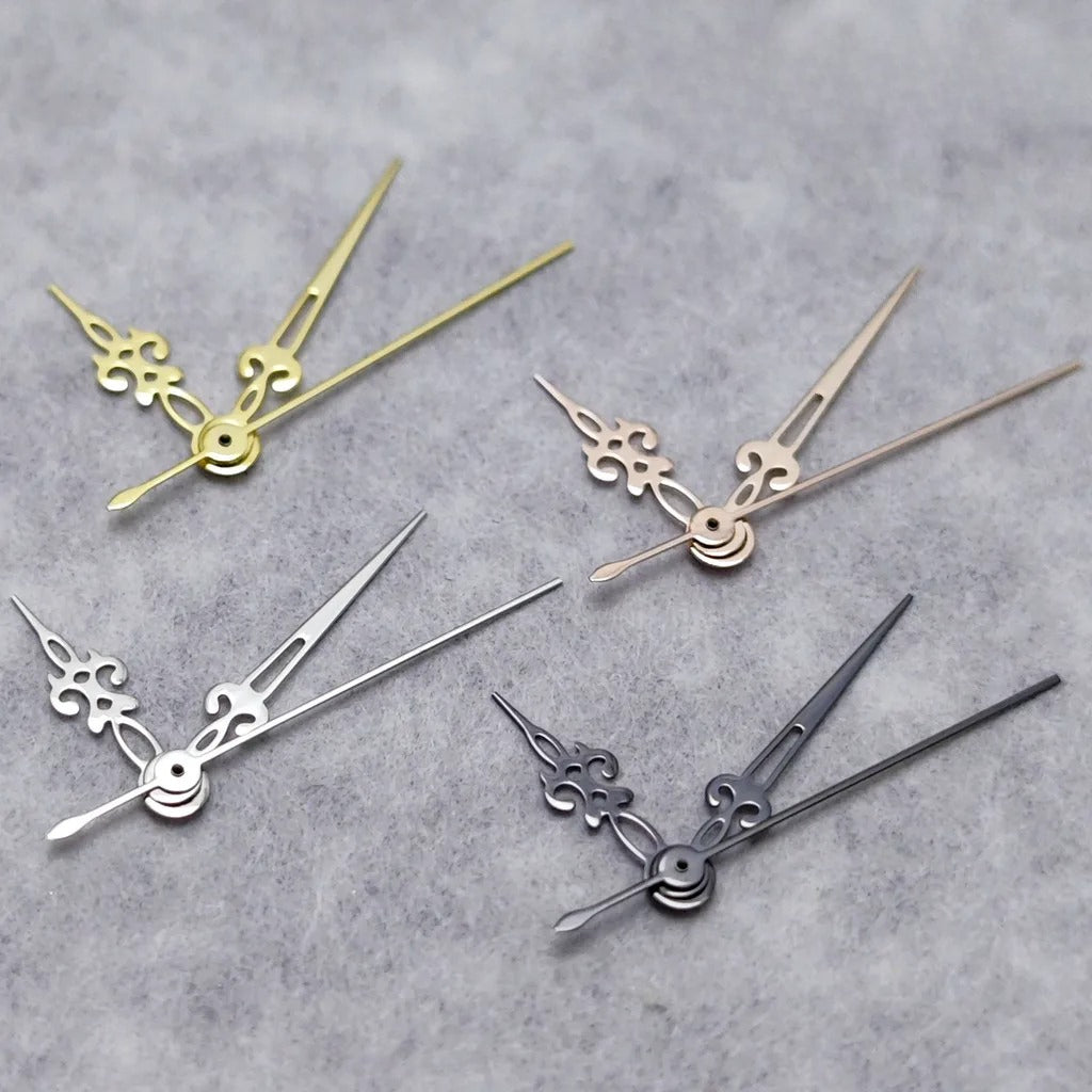 Polished Snowflake Multicolor Watch Hands Pointers For NH35/NH36/4R/7S Movement
