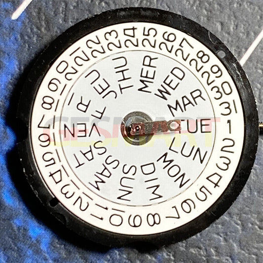 Ronda 507 Quarzuhrwerk, Schweizer Teil, englischer Charakter, Uhrenreparaturteil