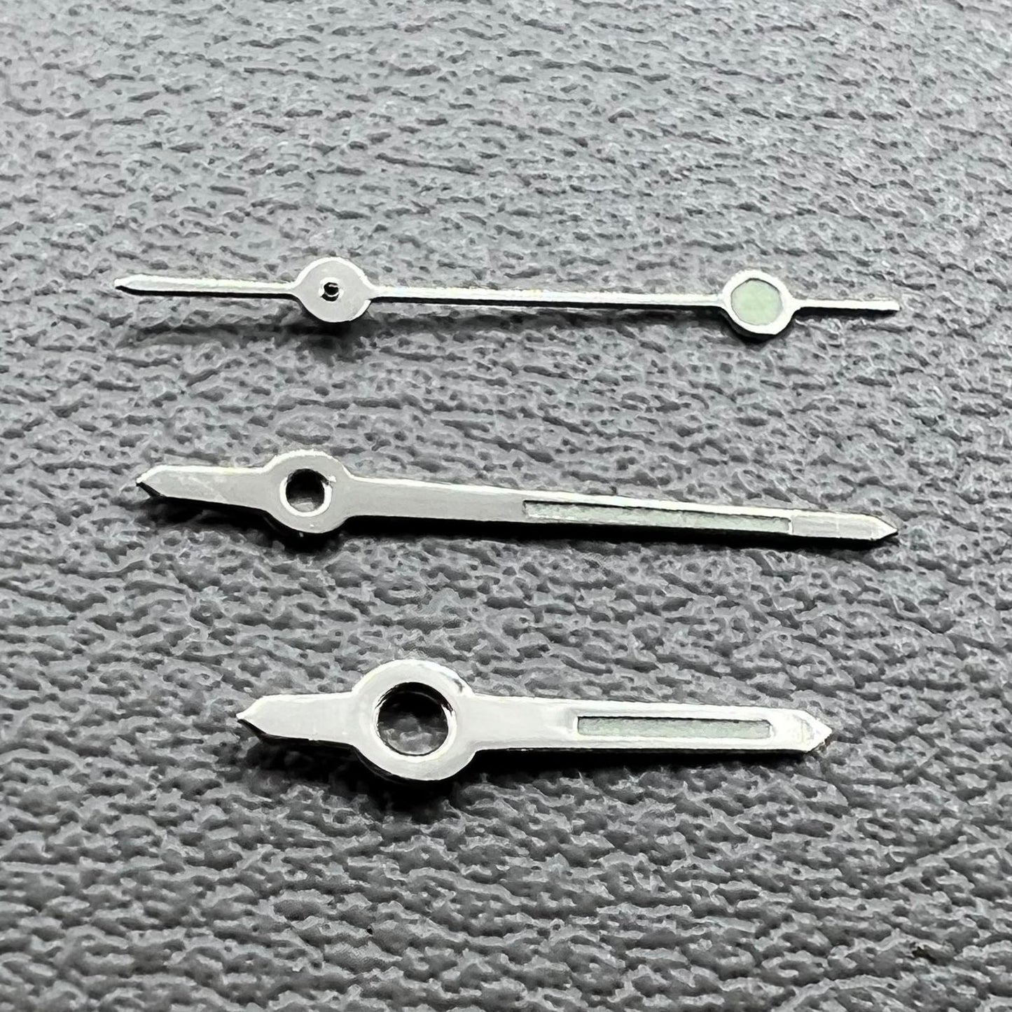1. Luminous watch hands set for Miyota 2035 movement, ideal for nighttime readability.  