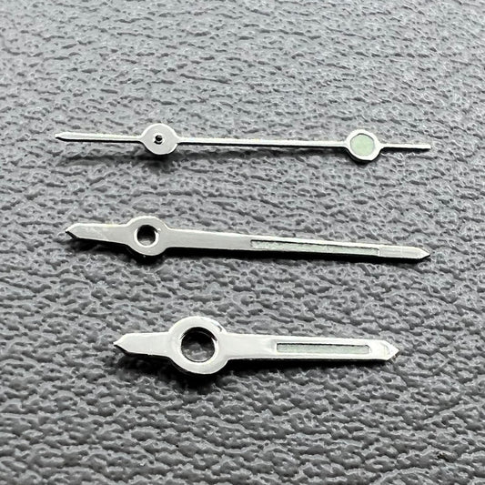 1. Luminous watch hands set for Miyota 2035 movement, ideal for nighttime readability.  