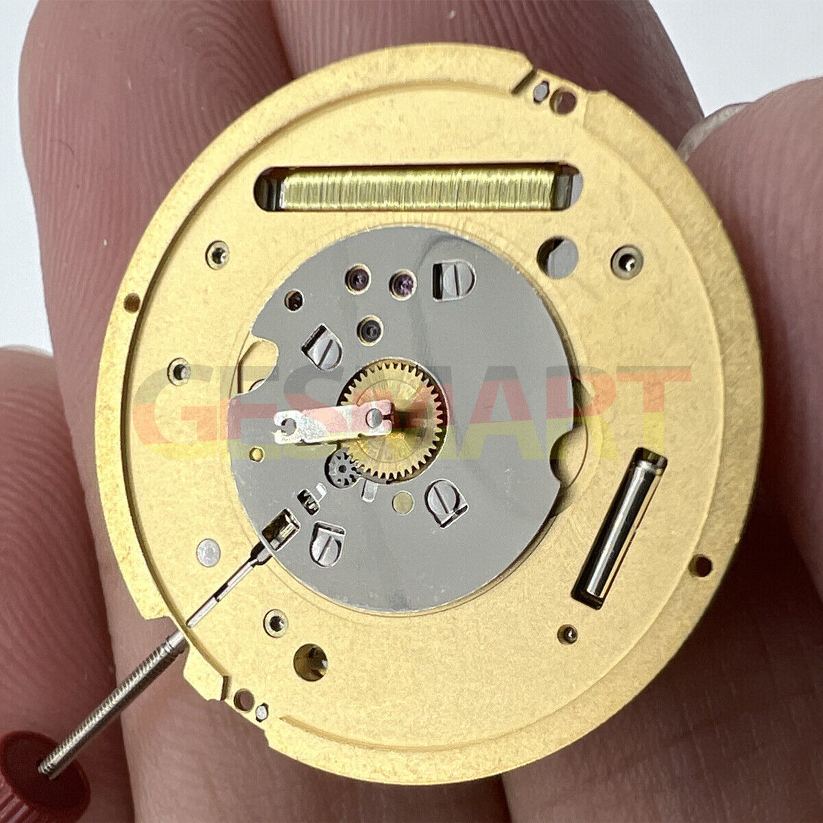 Ronda 1014 Swiss Quartz watch movement, precise and reliable for watch repairs and accessories.