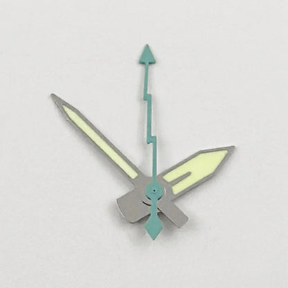 Lightning Second Watch Hands C3 Green Luminous for NH35 NH36 NH38 NH39 NH70