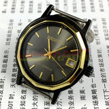 China Made Manual Mechanical Watch 17 Jews Single Calendar Black Dial Black Case