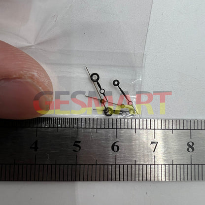 Black watch hands set for Miyota 2035 movement, 13/11/8mm lengths by NO.1300, sleek accessory update