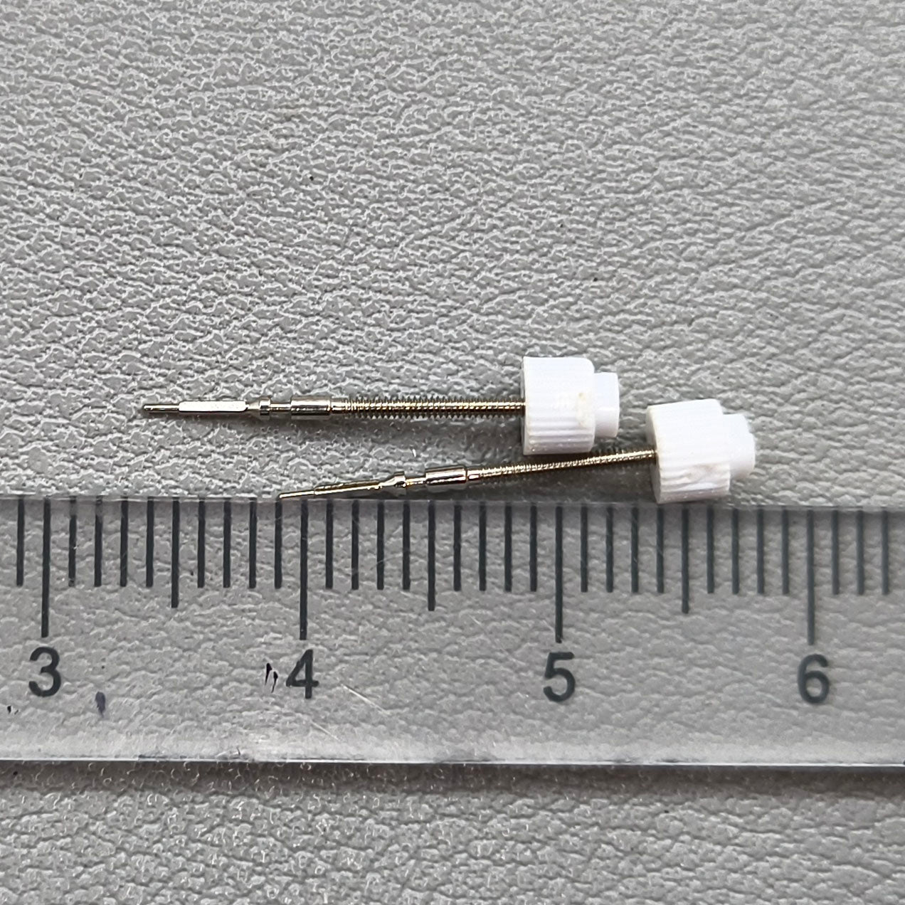 2 PIECES Watch Replacement Winding Stems Fit for ISA 8171 8161 Movement