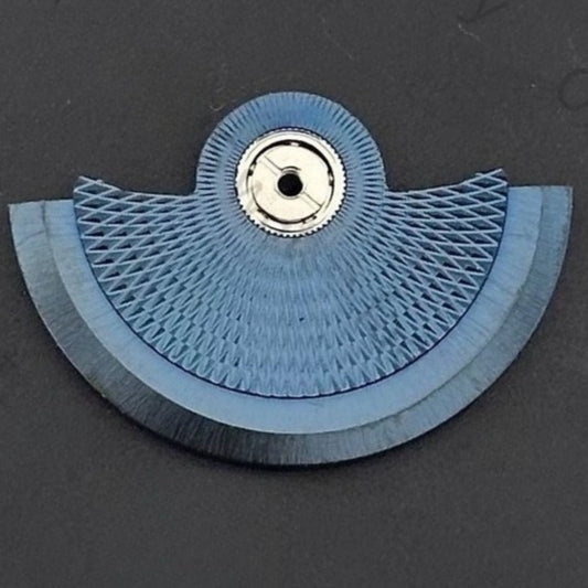 Modified Blue Pineapple Texture Rotor Oscillating Weight for NH35 NH36 Movement