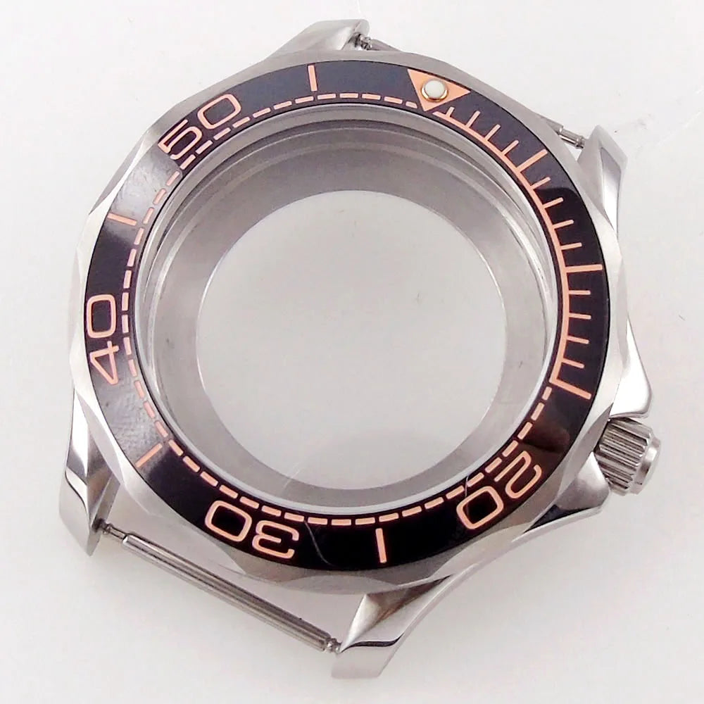 41mm Sapphire Watch Case For NH35 NH36 Miyota 8215 821A ETA 2836 DG 2813