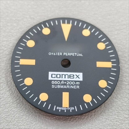 watch dial with R logo