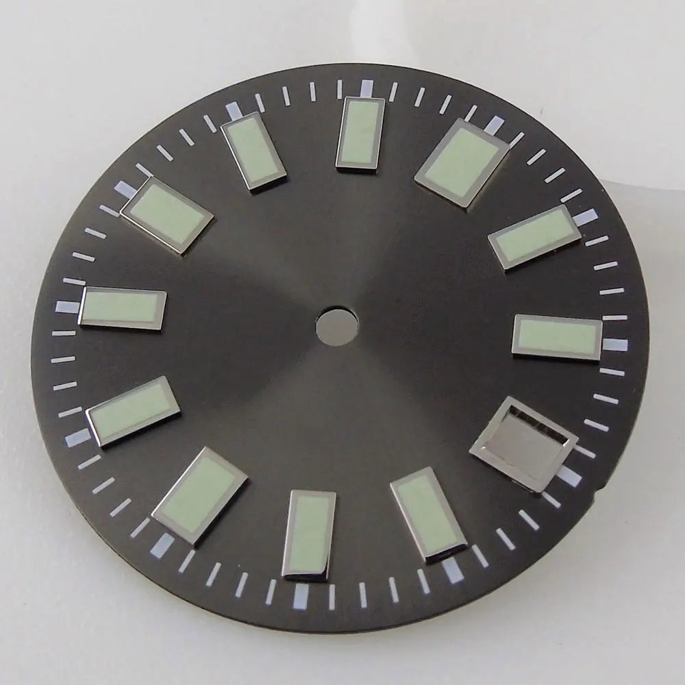29mm Super Luminous Watch Dial For ETA2824 2836 NH36/35 7S26 62mas Date Sunburst