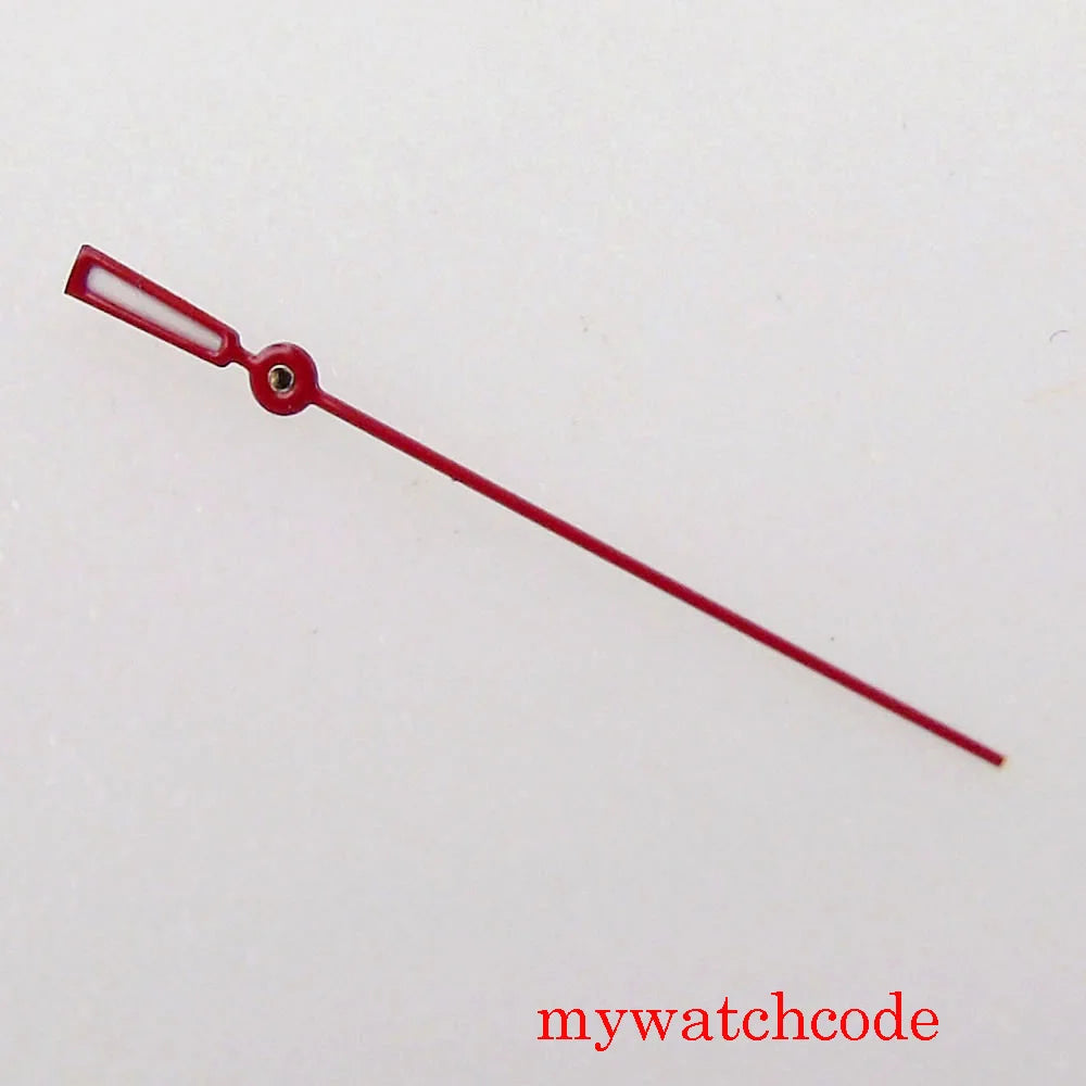Green luminous wristwatch second hands for NH35 NH36 7s36 movements, colorful, high quality, brand compatible.