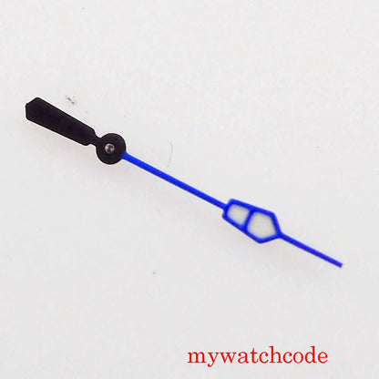 Green luminous wristwatch second hands for NH35 NH36 7s36 movements, colorful, high quality, brand compatible.