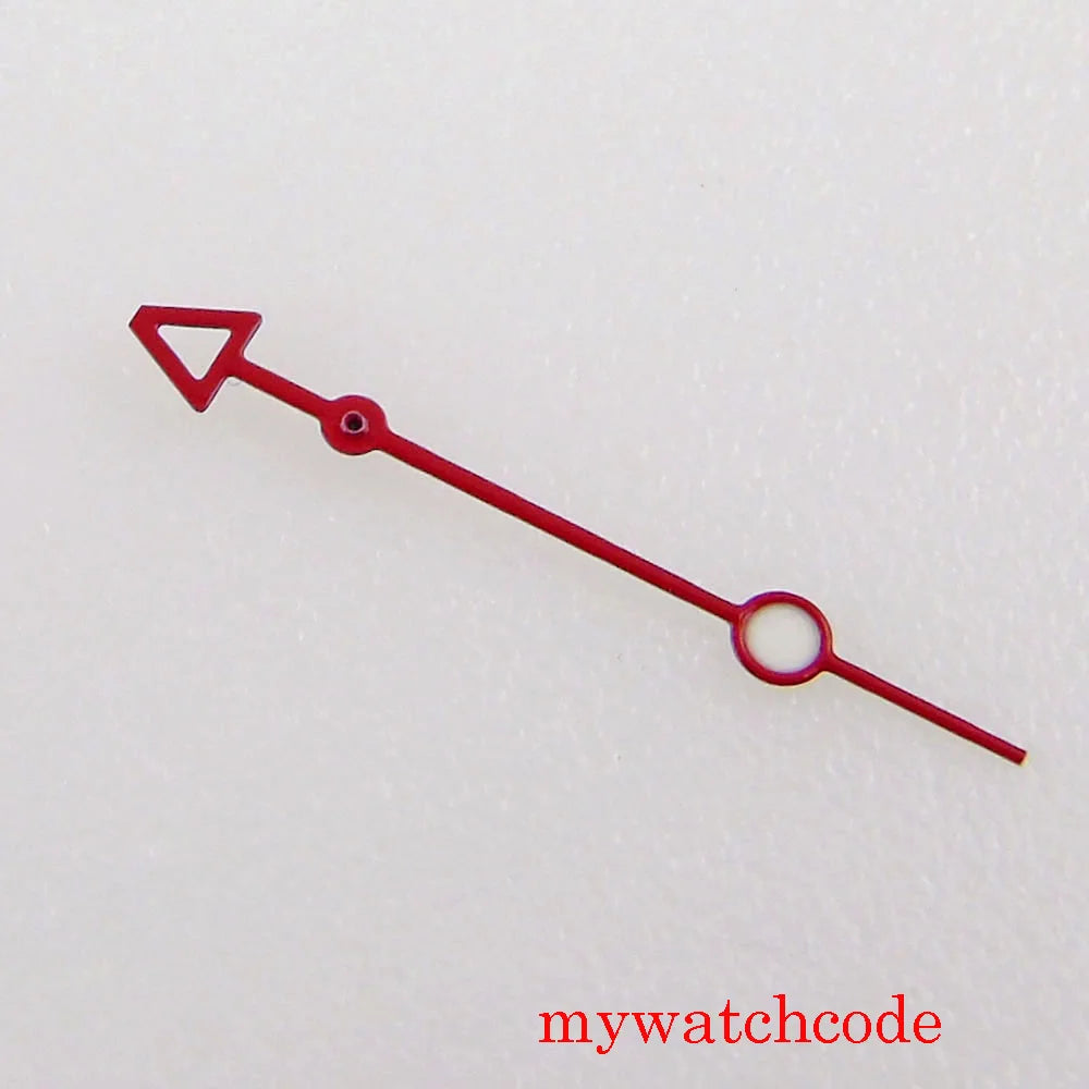 Green luminous wristwatch second hands for NH35 NH36 7s36 movements, colorful, high quality, brand compatible.