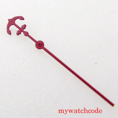 High Quality Green Luminous Colorful Wristwatch Second Hands Needles Fit NH35 NH36 7s36 7s25 7s35 6r15 4r15 4r35 4r36 Movement