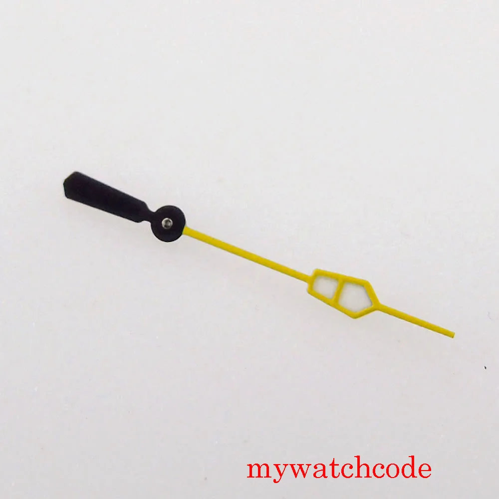 Green luminous wristwatch second hands for NH35 NH36 7s36 movements, colorful, high quality, brand compatible.