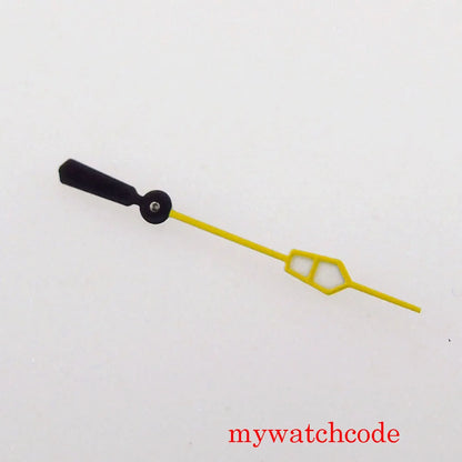 Green luminous wristwatch second hands for NH35 NH36 7s36 movements, colorful, high quality, brand compatible.