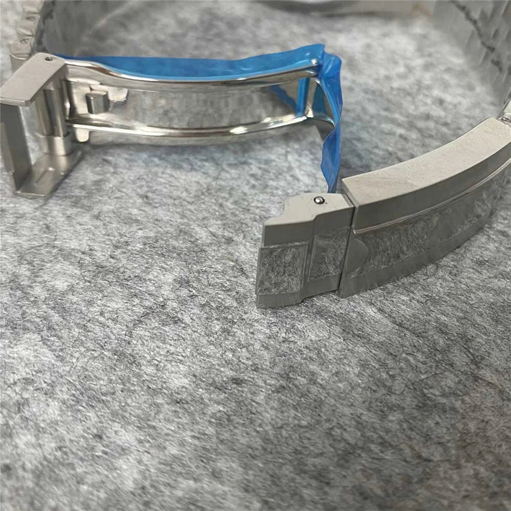 Watch Case + Strap 39mm Stainless Steel Shell for NH35/36 Watch Cover Watchband