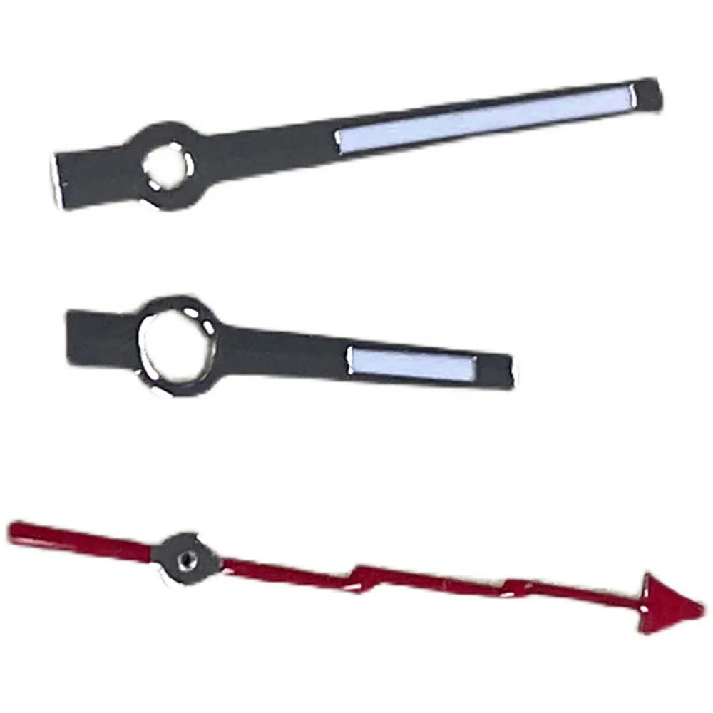 Watch Hands Pointers with Green Luminous  for NH35/NH36 Movement Watch Modified