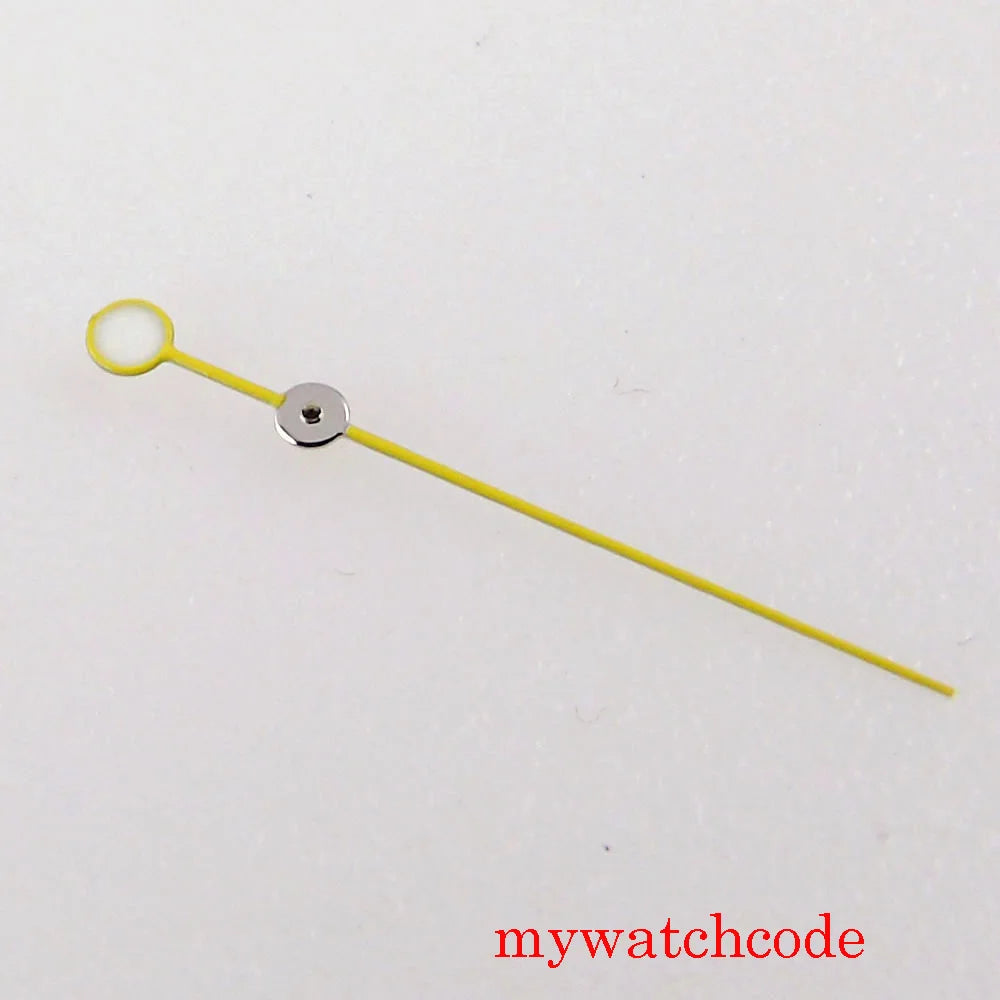 High Quality Green Luminous Colorful Wristwatch Second Hands Needles Fit NH35 NH36 7s36 7s25 7s35 6r15 4r15 4r35 4r36 Movement