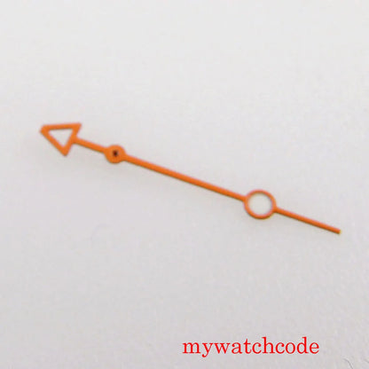 Green luminous wristwatch second hands for NH35 NH36 7s36 movements, colorful, high quality, brand compatible.