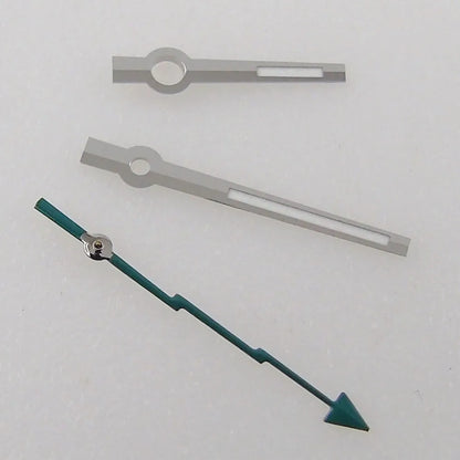 Milgauss Watch hand Fit for Miyota 8215 2813 NH35 NH36 Movement with Green Lume