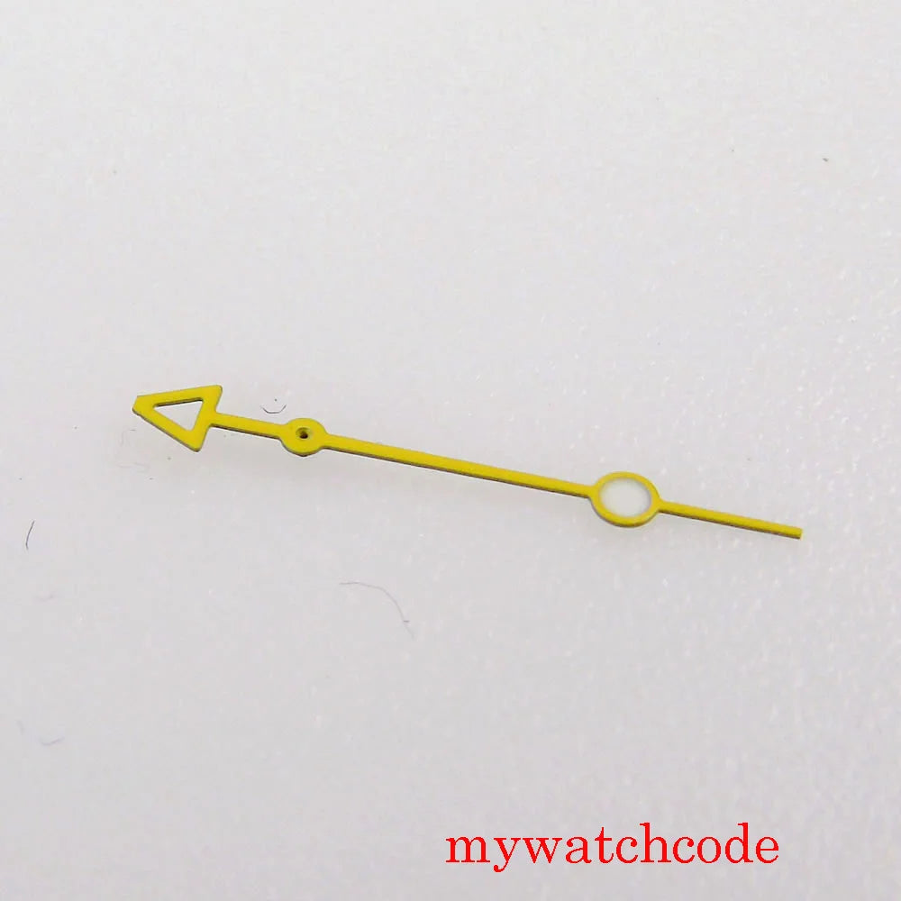 Green luminous wristwatch second hands for NH35 NH36 7s36 movements, colorful, high quality, brand compatible.