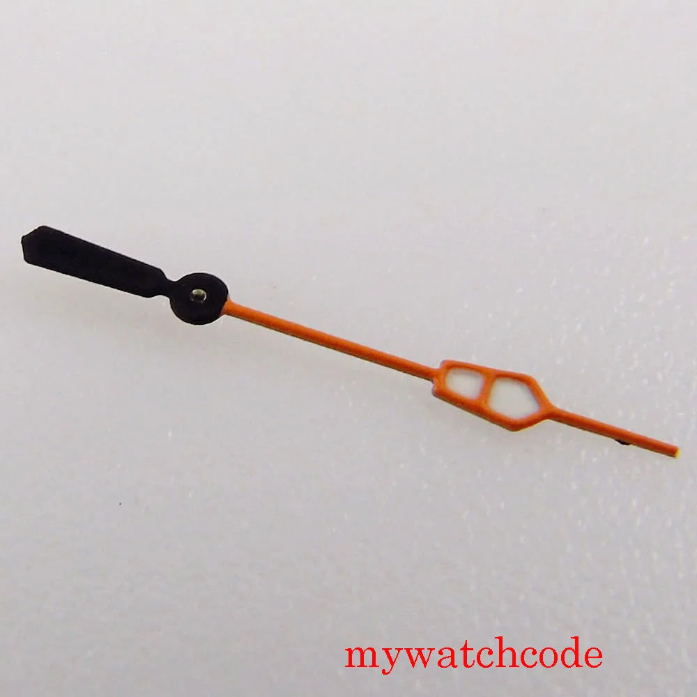 Green luminous wristwatch second hands for NH35 NH36 7s36 movements, colorful, high quality, brand compatible.