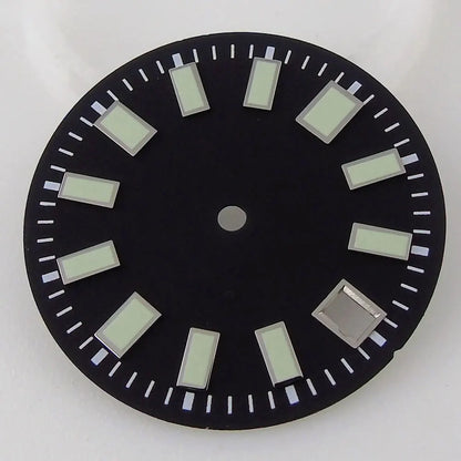 29mm Super Luminous Watch Dial For ETA2824 2836 NH36/35 7S26 62mas Date Sunburst