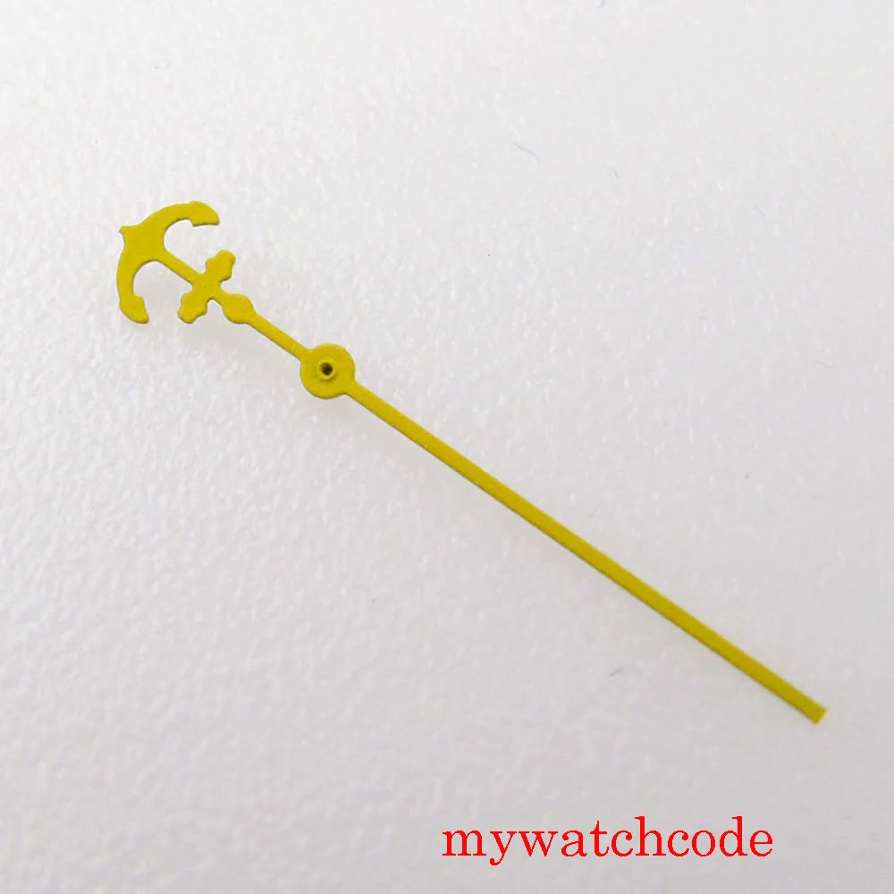High Quality Green Luminous Colorful Wristwatch Second Hands Needles Fit NH35 NH36 7s36 7s25 7s35 6r15 4r15 4r35 4r36 Movement