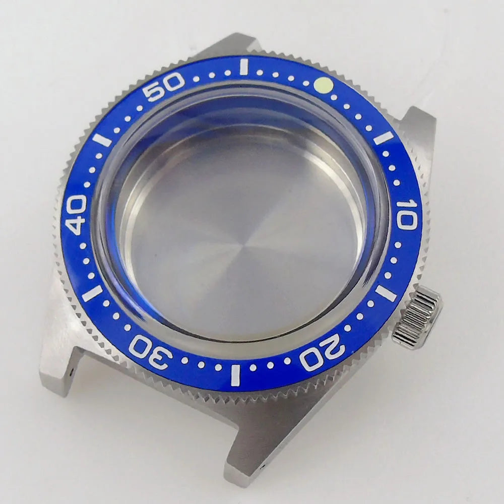 300M Diver 40mm Stainless Steel Watch Case with Ceramic Bezel fit NH35/NH36