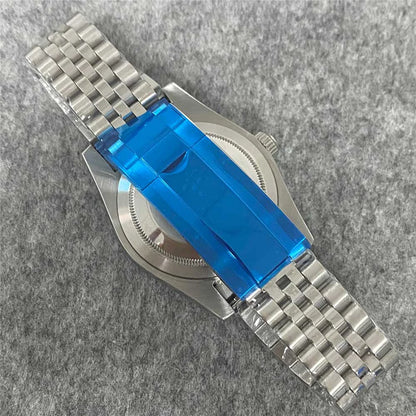 Watch Case + Strap 39mm Stainless Steel Shell for NH35/36 Watch Cover Watchband