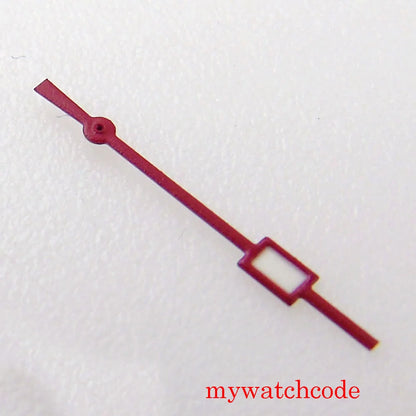 High Quality Green Luminous Colorful Wristwatch Second Hands Needles Fit NH35 NH36 7s36 7s25 7s35 6r15 4r15 4r35 4r36 Movement