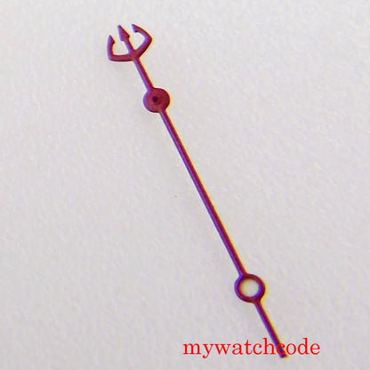 High Quality Green Luminous Colorful Wristwatch Second Hands Needles Fit NH35 NH36 7s36 7s25 7s35 6r15 4r15 4r35 4r36 Movement